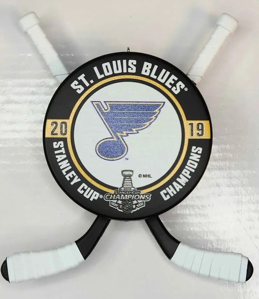 Hallmark Keepsake St. Louis Blues 2019 NHL Stanley Cup Champions Ornament